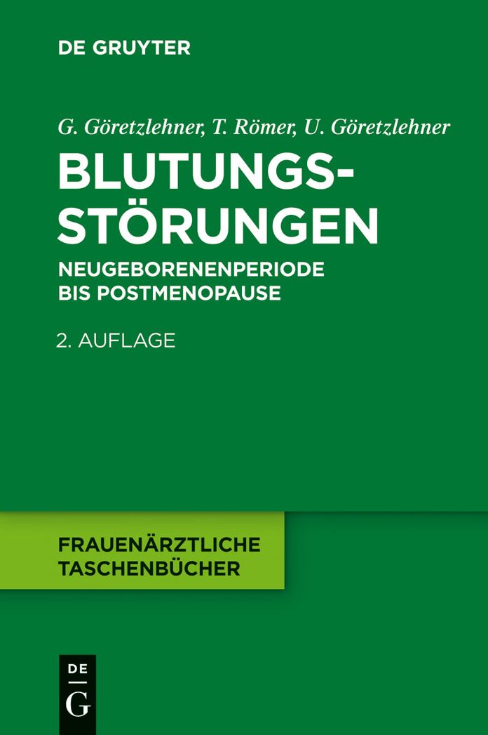 Blutungsstorungen: Neugeborenenperiode bis Postmenopause