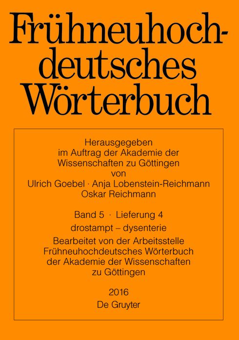 trostbrief - dysenterie