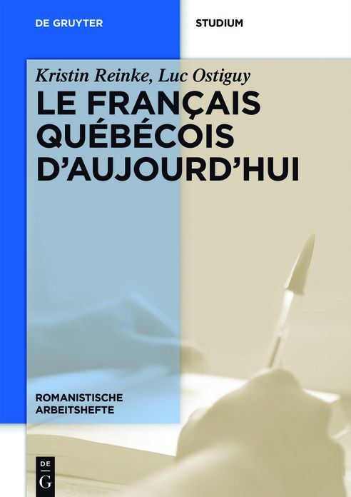Le francais quebecois d'aujourd'hui