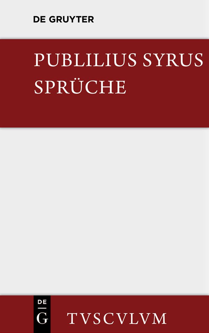 Die Spruche: Lateinisch - Deutsch
