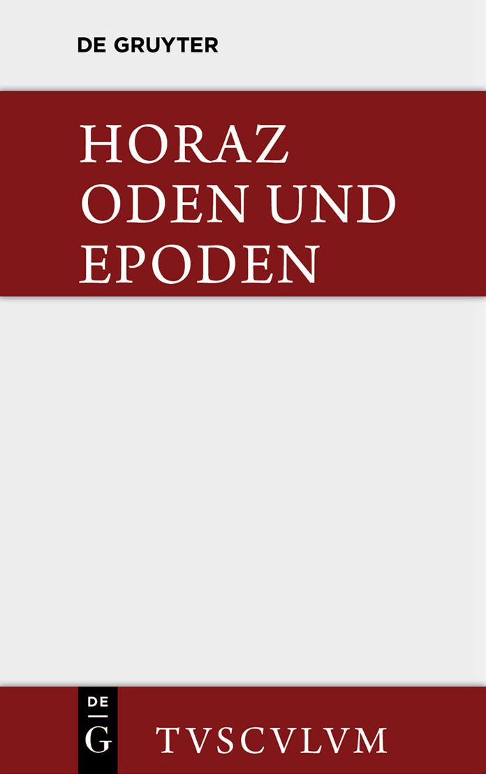 Carmina: Oden und Epoden. Lateinisch und deutsch. Nach Theodor Kayser und F. O. von Nordenflycht