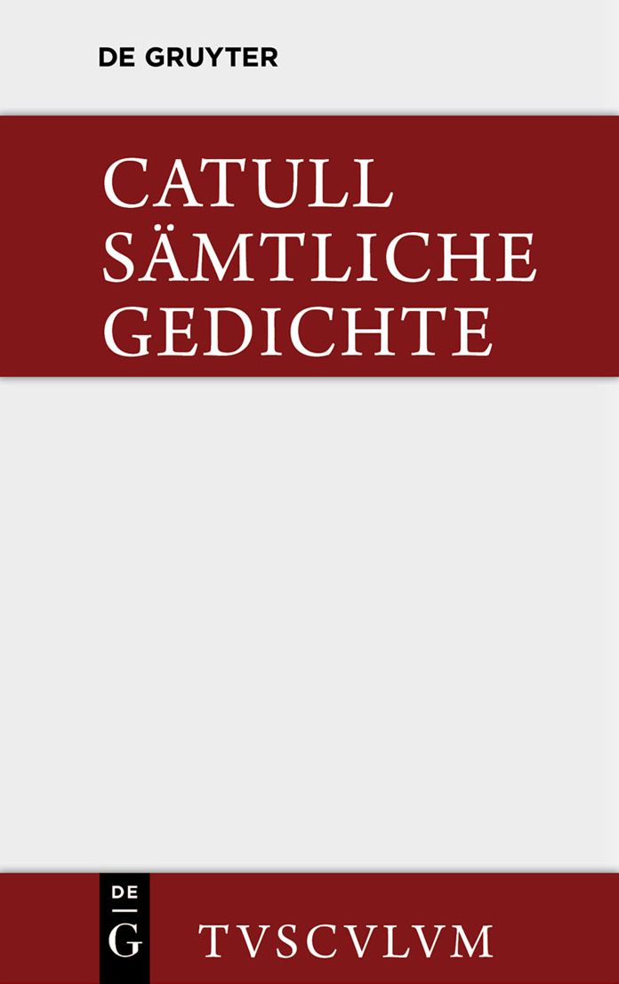 Samtliche Gedichte: Carmina