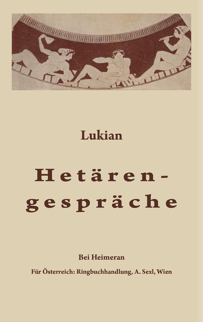 Hetarengesprache: Griechisch und deutsch