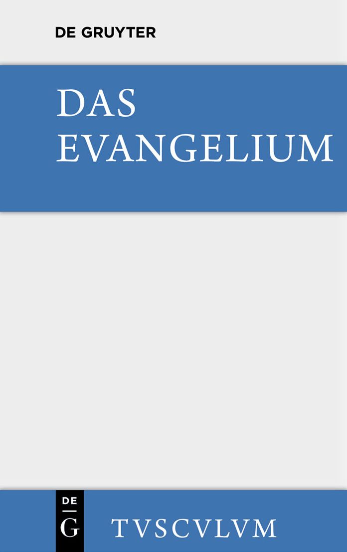 Das Evangelium: Urtext und deutsche Ubertragung. Eine Auswahl aus dem Neuen Testament