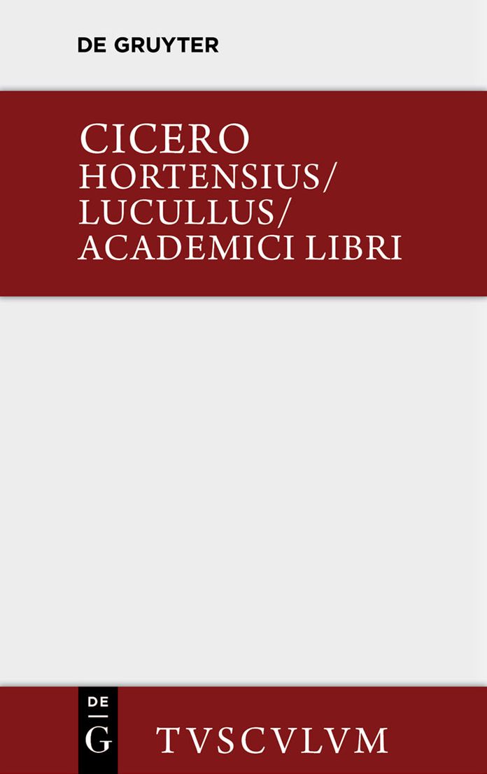 Hortensius: Lateinisch - deutsch
