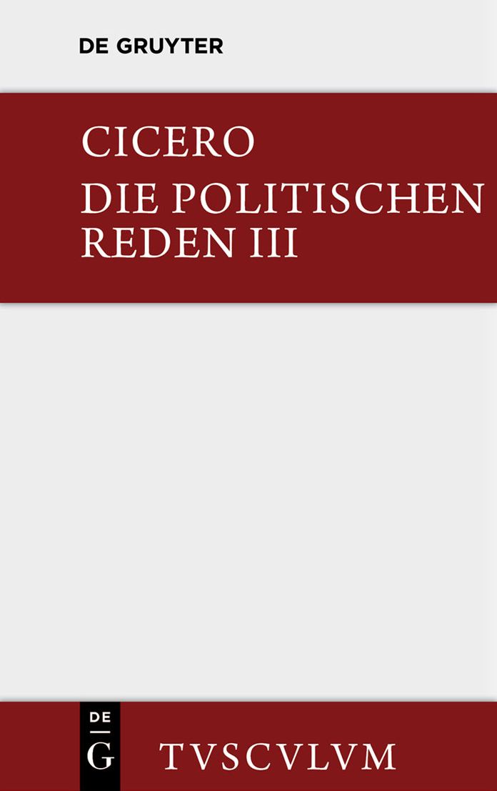 Die politischen Reden. Band 3