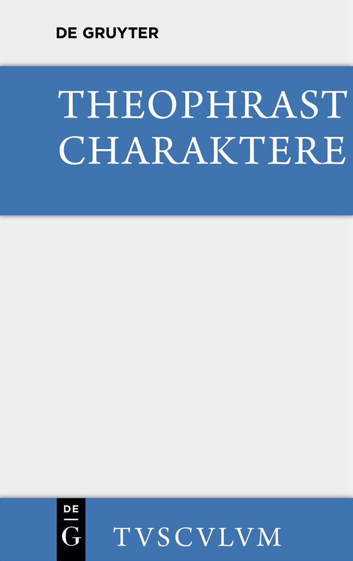 Charaktere: Griechisch und deutsch