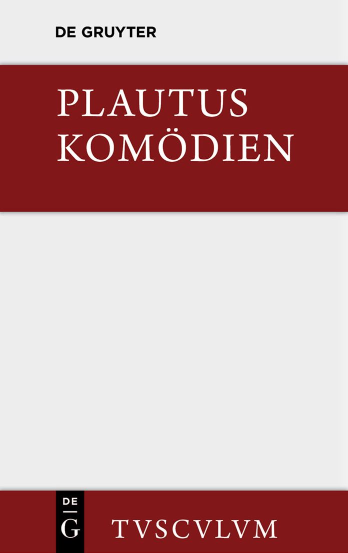 Komodien: Lateinisch und deutsch
