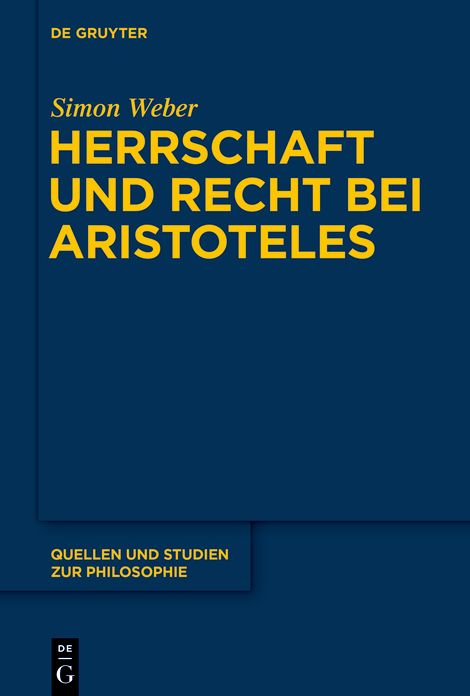 Herrschaft und Recht bei Aristoteles