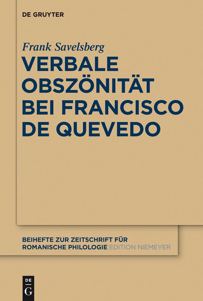 Verbale Obsz#x000F6;nit#x000E4;t bei Francisco de Quevedo