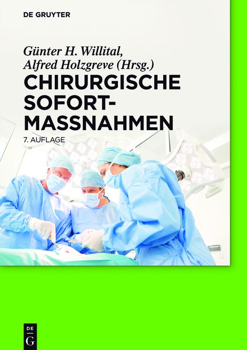 Chirurgische Sofortma#x000DF;nahmen