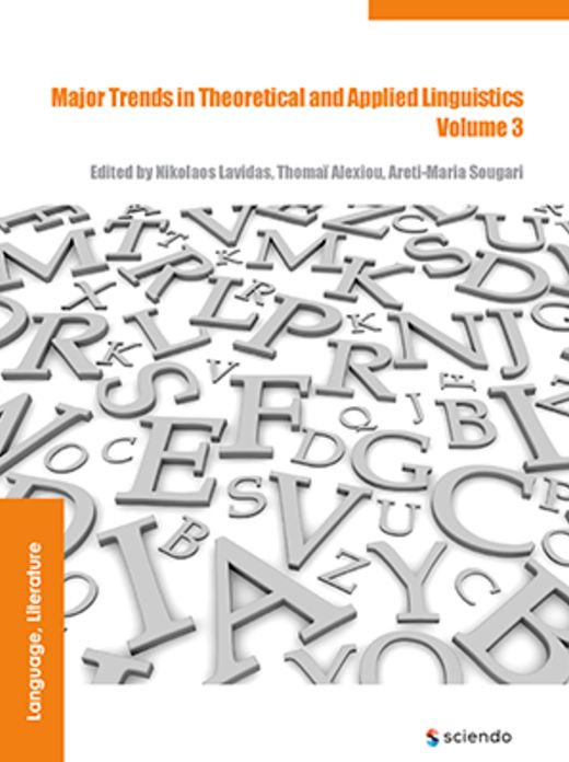Major Trends in Theoretical and Applied Linguistics 3: Selected Papers from the 20th ISTAL