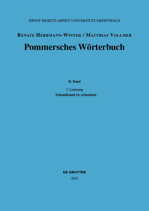 Schauhband - schnuben
