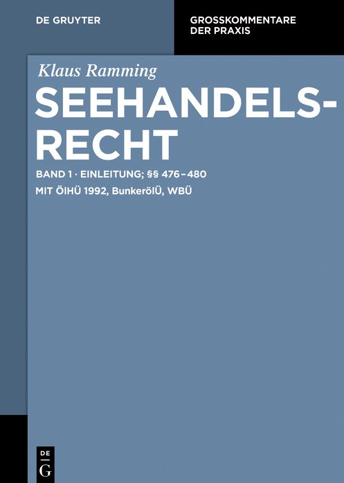 Einleitung; 476 - 480: Mit OlHU 1992, BunkerolU, WBU