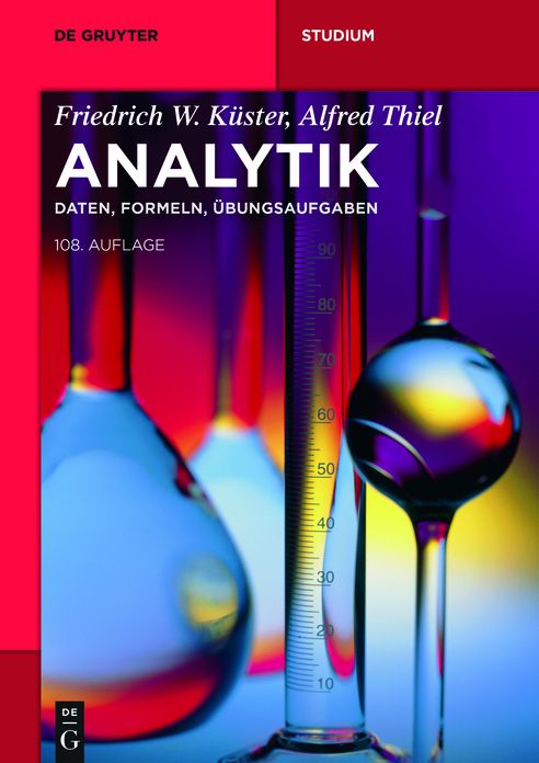 Analytik: Daten, Formeln, #x000DC;bungsaufgaben