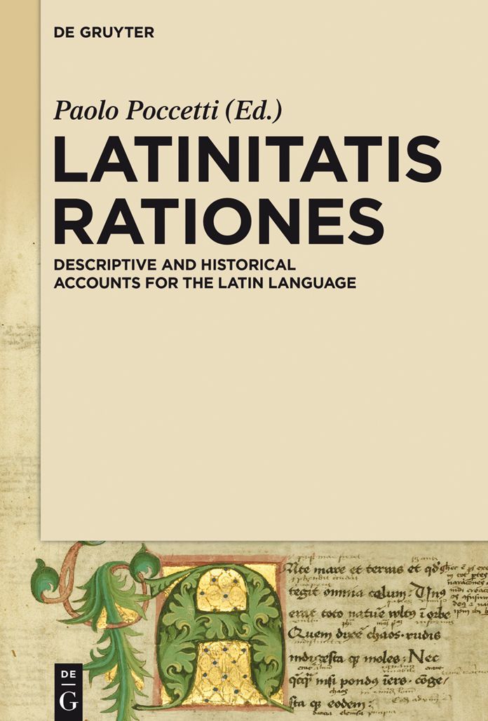 LATINITATIS RATIONES: Descriptive and Historical Accounts for the Latin Language
