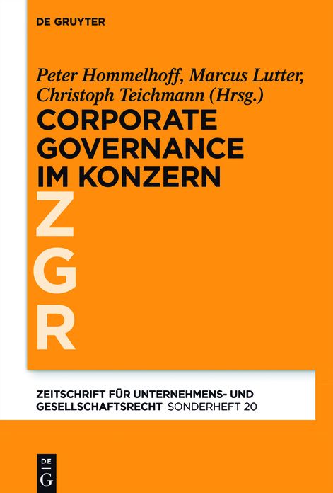 Corporate Governance im grenzuberschreitenden Konzern
