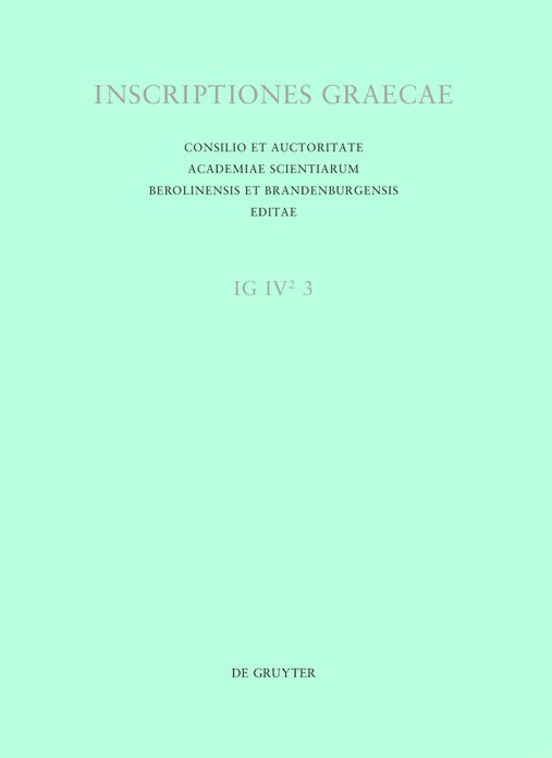 Inscriptiones Corinthiae saeculorum IV. V. VI.
