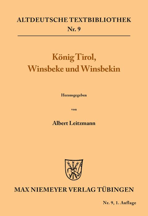 Konig Tirol, Winsbeke und Winsbekin