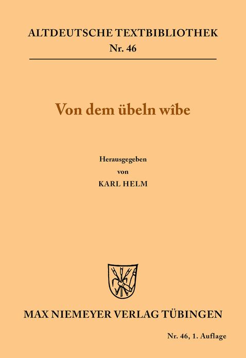 Von dem ubeln wibe