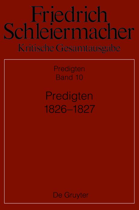 Predigten 1826-1827