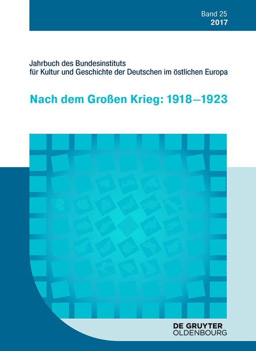 2017: Nach dem gro?en Krieg: 1918-1923