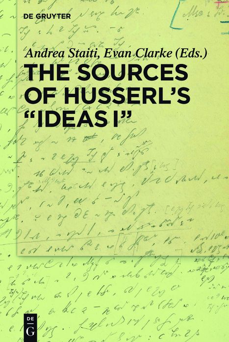 The Sources of Husserl's 'Ideas I'
