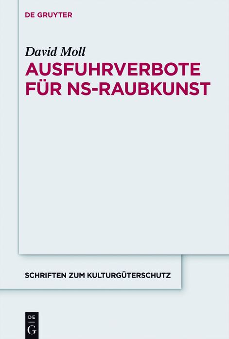 Ausfuhrverbote f?r NS-Raubkunst