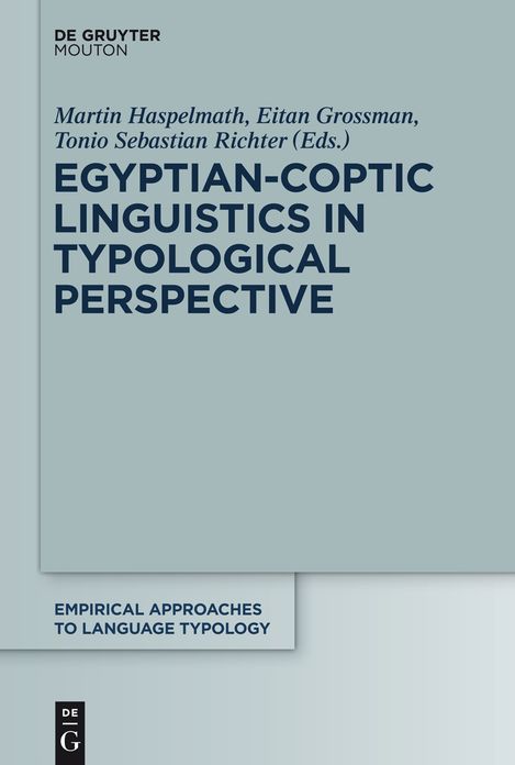 Egyptian-Coptic Linguistics in Typological Perspective