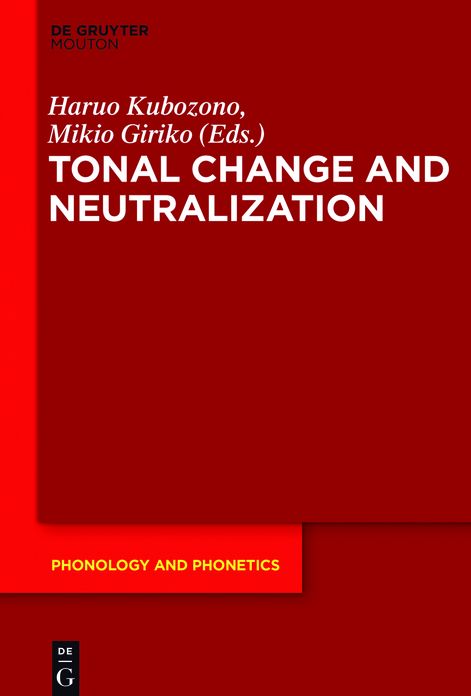 Tonal Change and Neutralization