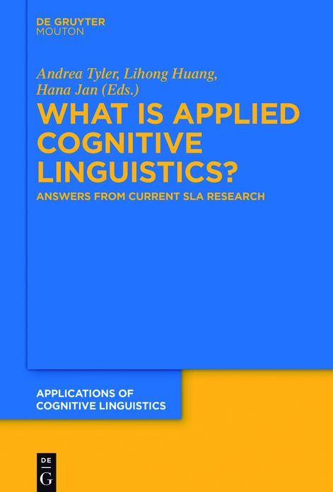What is Applied Cognitive Linguistics?: Answers From Current SLA Research