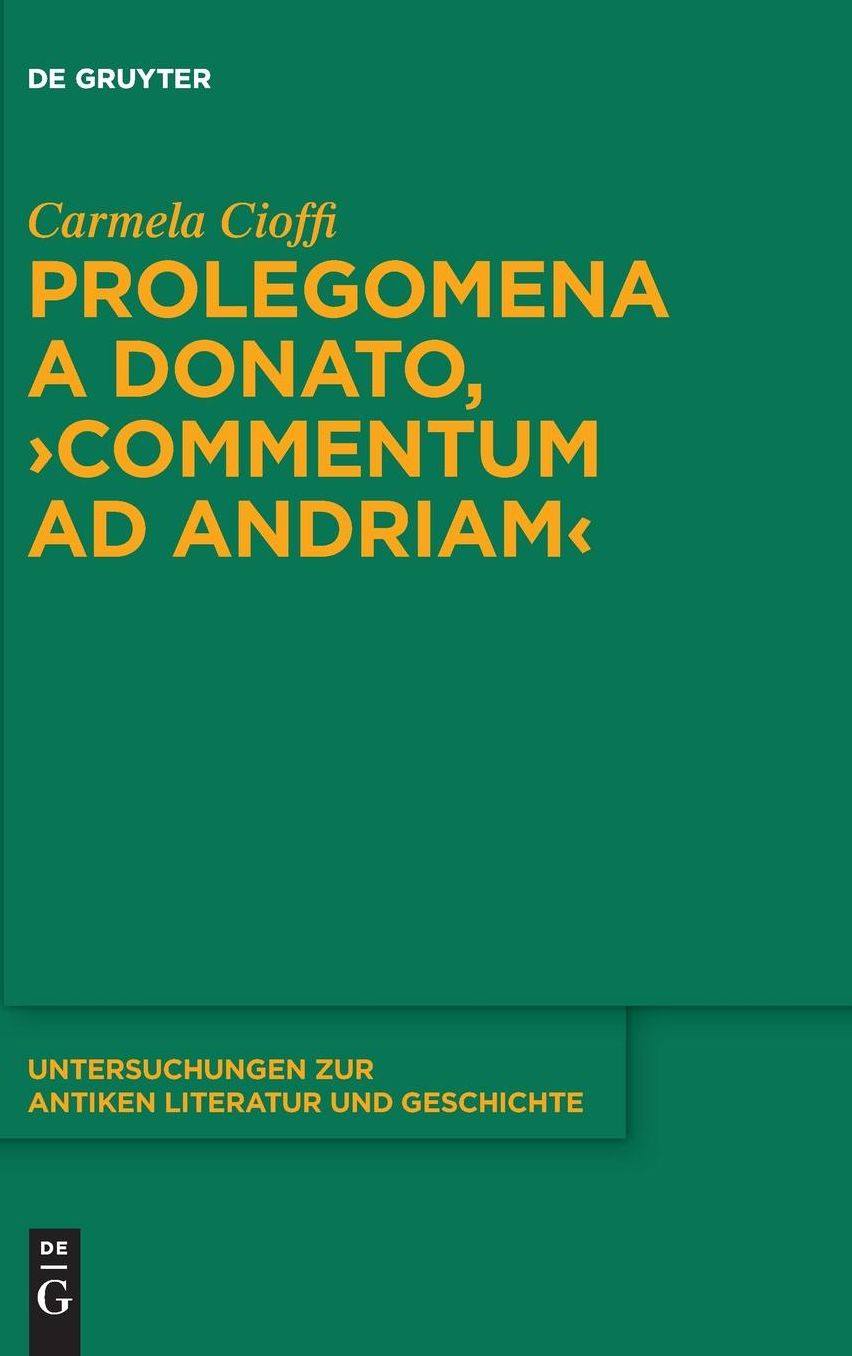 Prolegomena a Donato, "Commentum ad Andriam"