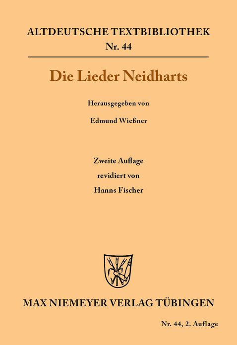 Die Lieder Neidharts