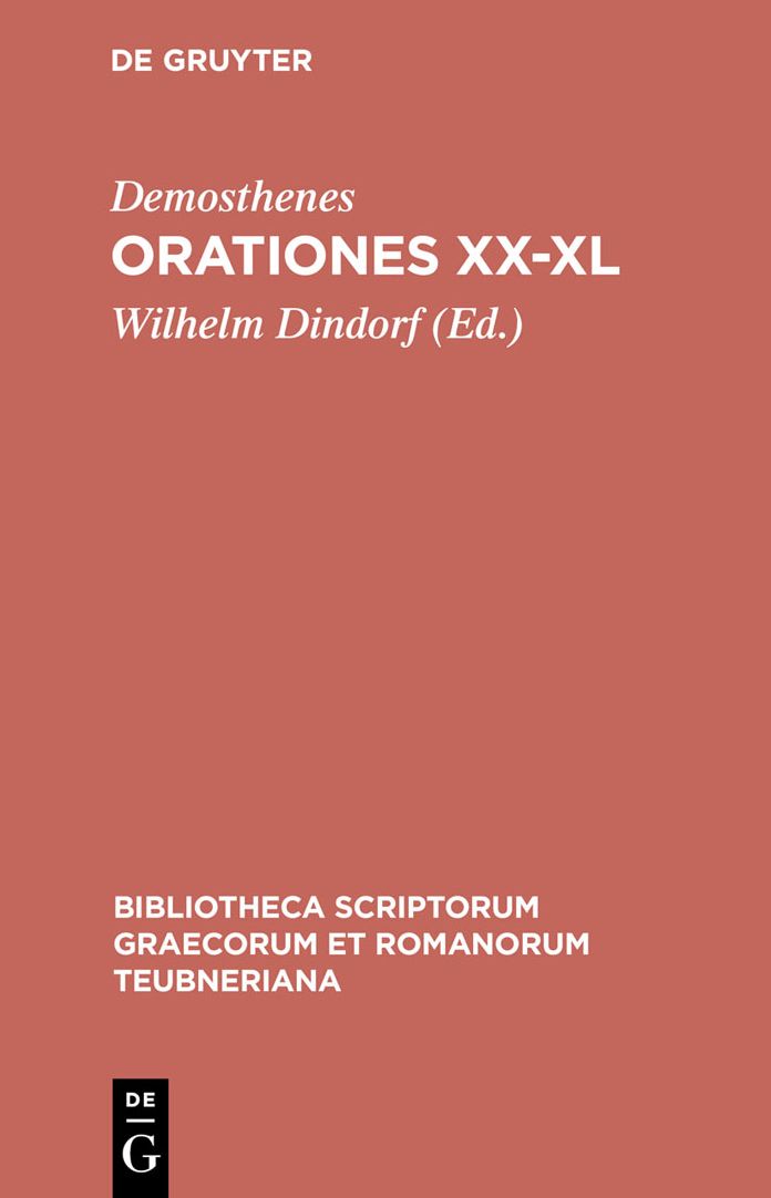 Orationes XX-XL