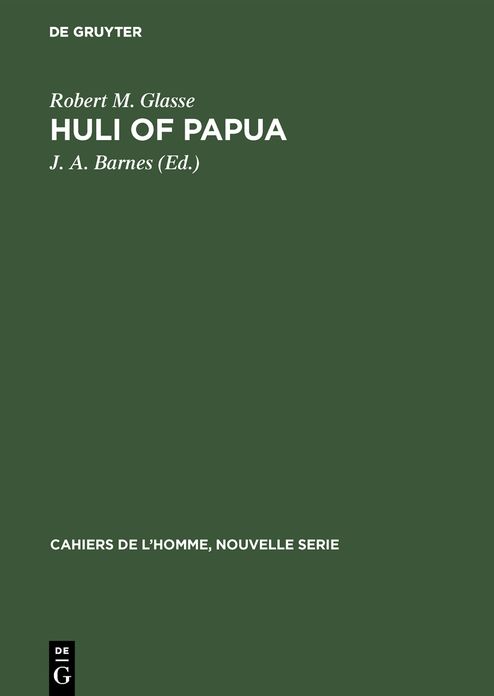 Huli of Papua: A cognatic descent System