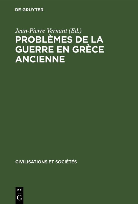 ProSèmes de la guerre en Grèce Ancienne