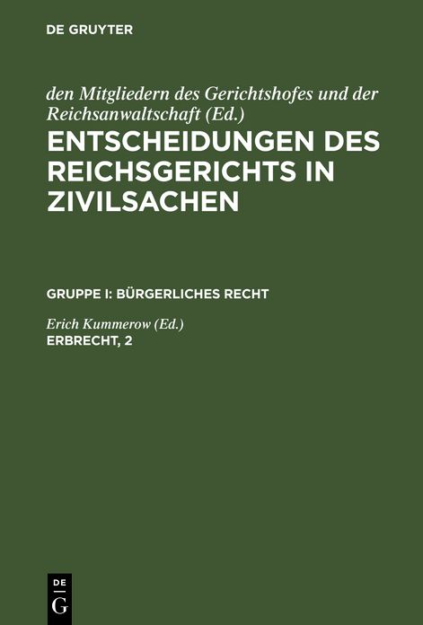 Erbrecht: T. 2