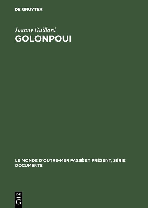 Golonpoui: Analyse des conditions de modernisation d'un village du Nord-Cameroun