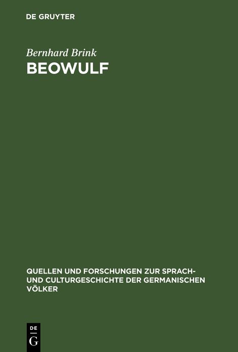 Beowulf: Untersuchungen