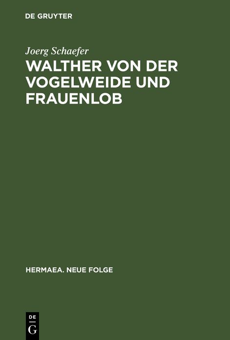 Walther von der Vogelweide und Frauenlob: Beispiele klassischer und manieristischer Lyrik im Mittelalter