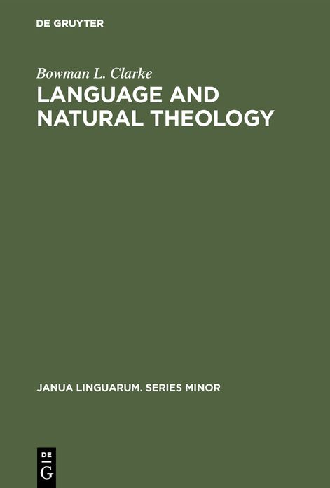 Language and natural Theology