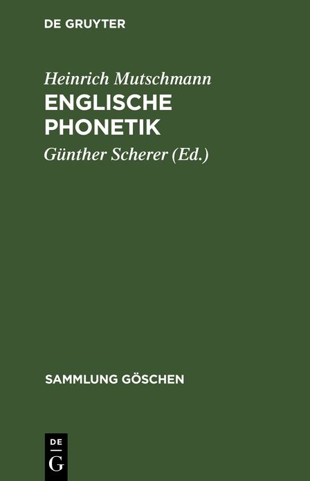 Englische Phonetik