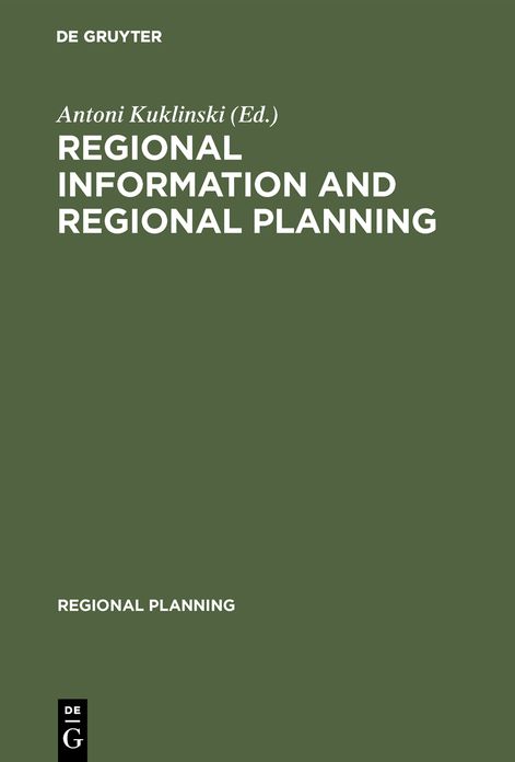 Regional information and regional Planning