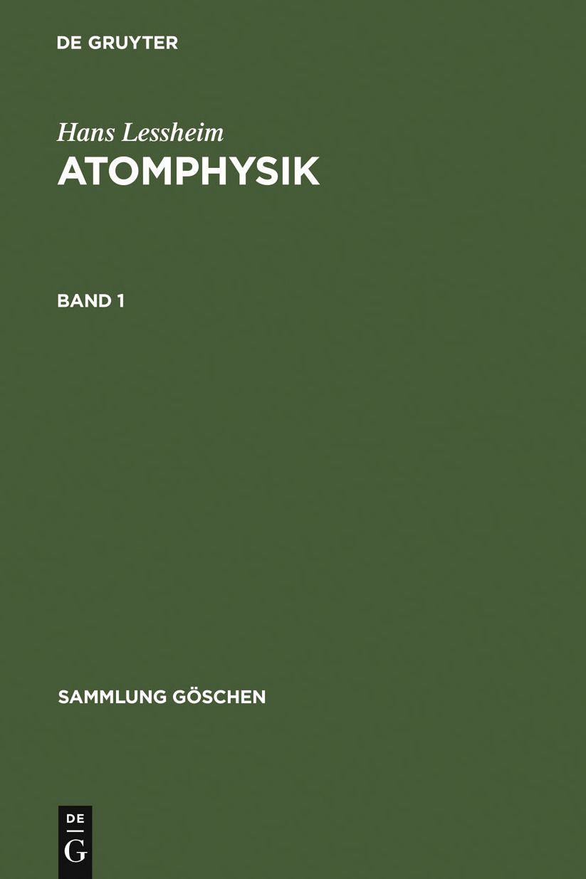 Atomphysik. Band 1