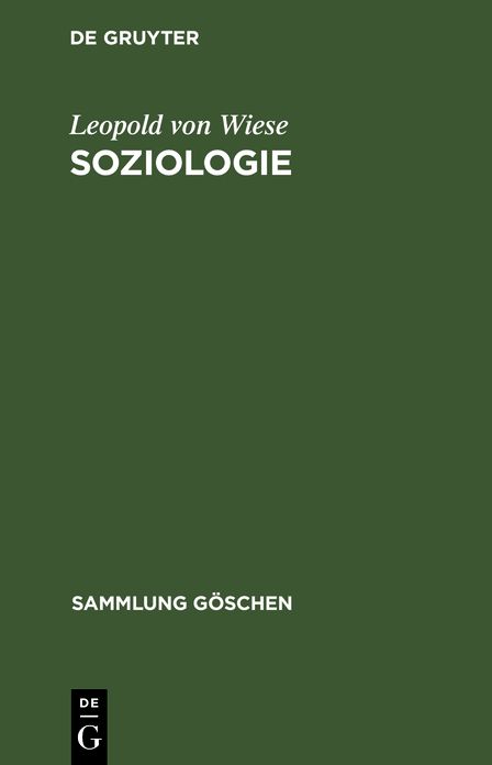 Soziologie: Geschichte U. HauptProbleme
