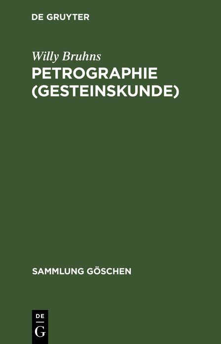 Petrographie