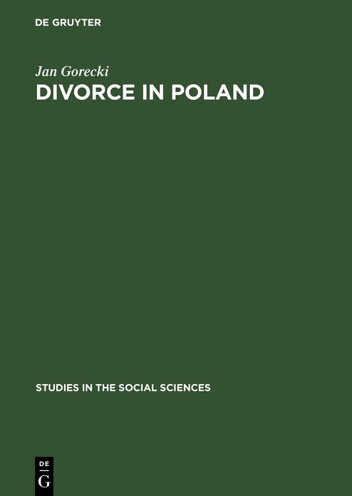 Divorce in Poland: A contribution to the sociology of law