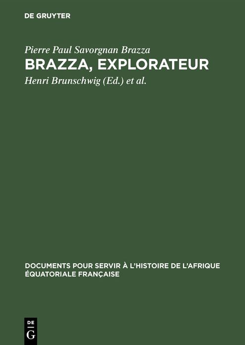 Brazza, Explorateur: Les traités Makoko 1880 - 1892