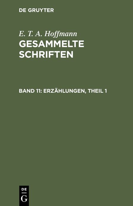 Erzahlungen, Theil 1