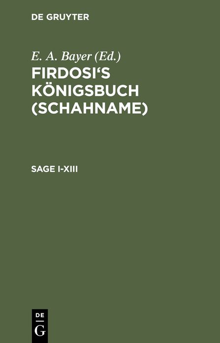 Sage I-XIII